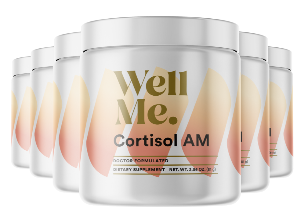 Well Me Cortisol AM Discount Bottles 